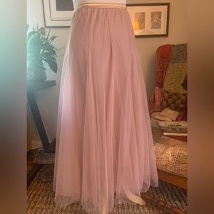 Blush Tulle Skirt